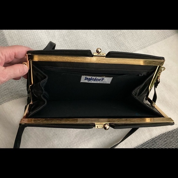INGLEDEW’S Vintage Clutch Handbag Shoulder Bag - Picture 6 of 10